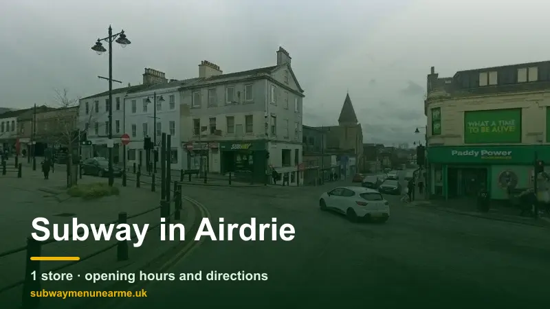 subway airdrie