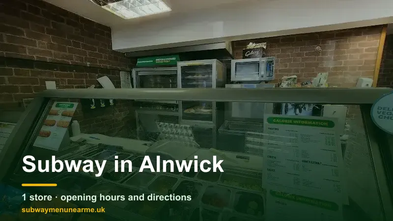 subway alnwick
