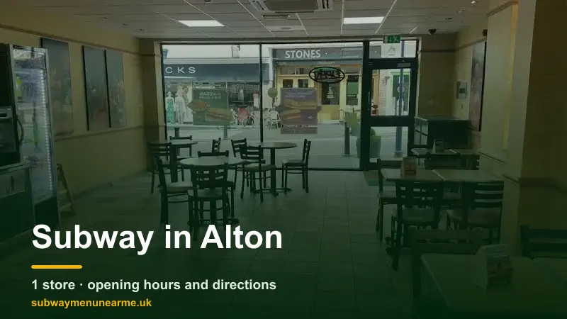 subway alton