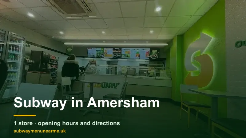subway amersham