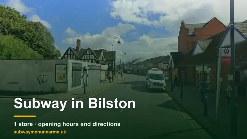 subway bilston