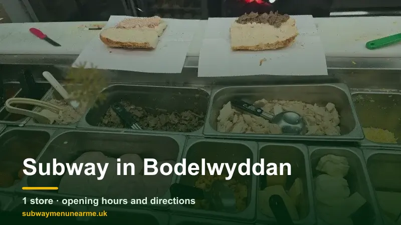 subway bodelwyddan