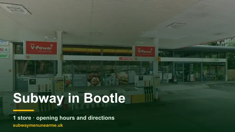 subway bootle