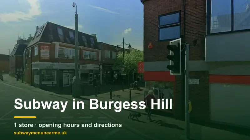 subway burgess hill