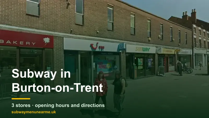 subway burton-on-trent