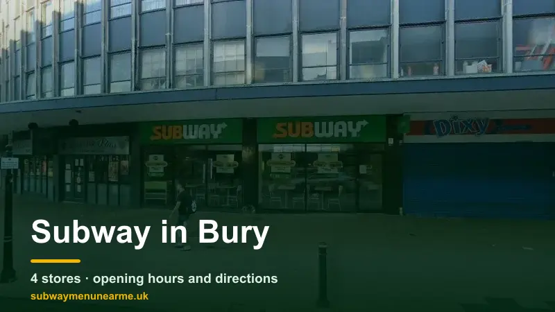 subway bury