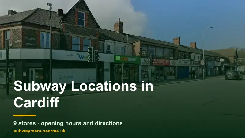 subway cardiff locations