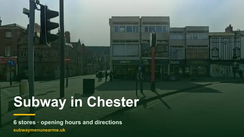 subway chester