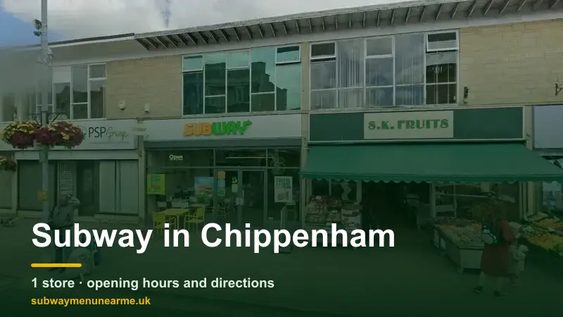subway chippenham