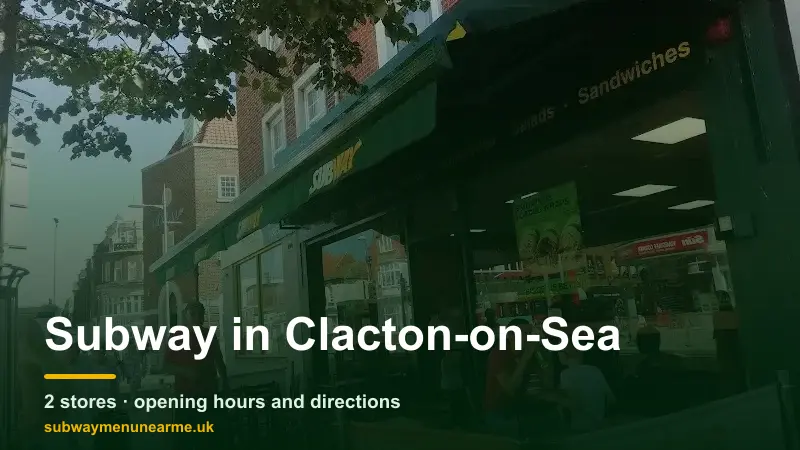 subway clacton-on-sea
