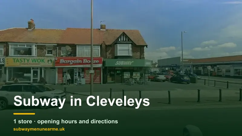 subway cleveleys