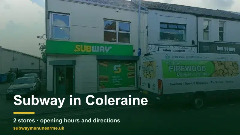 subway coleraine