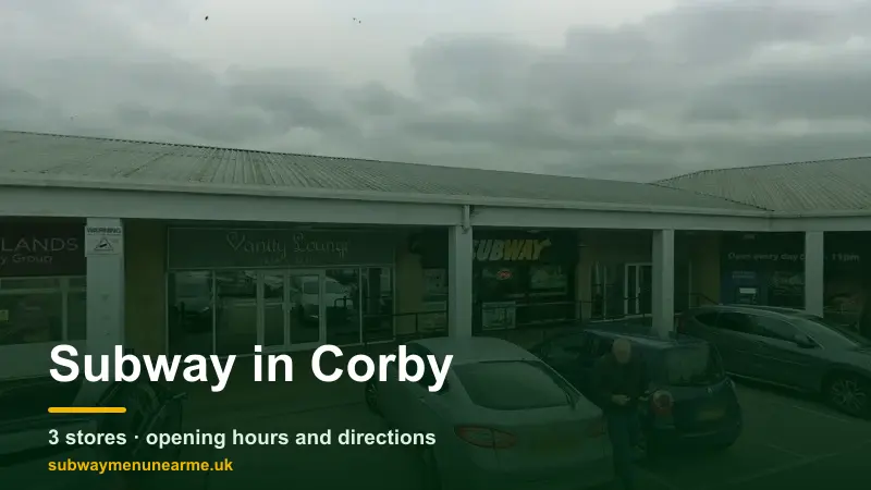 subway corby