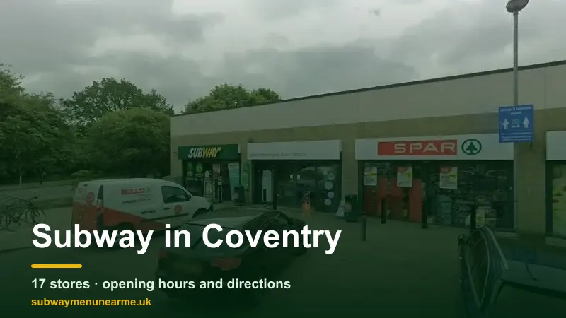 subway coventry