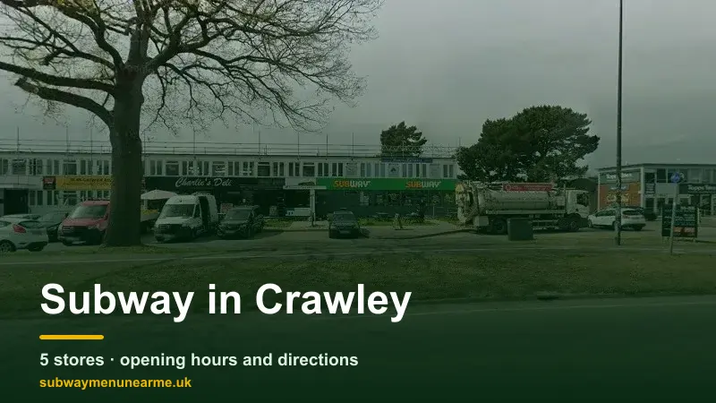 subway crawley