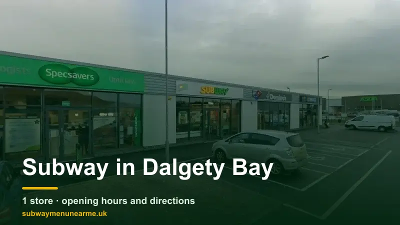 subway dalgety bay