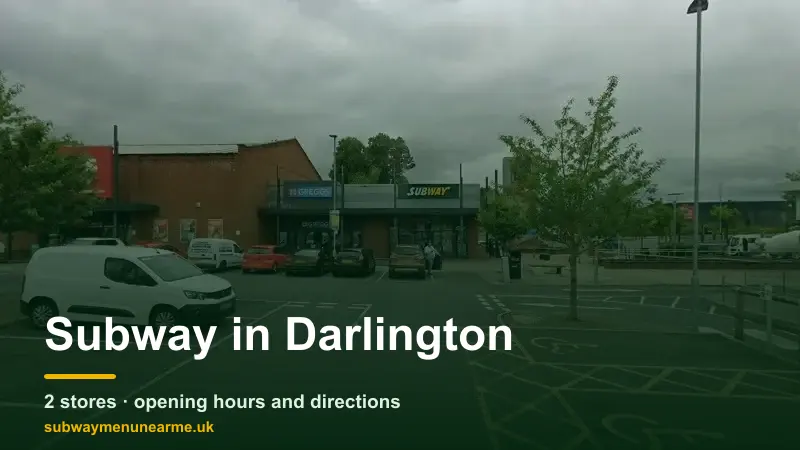 subway darlington