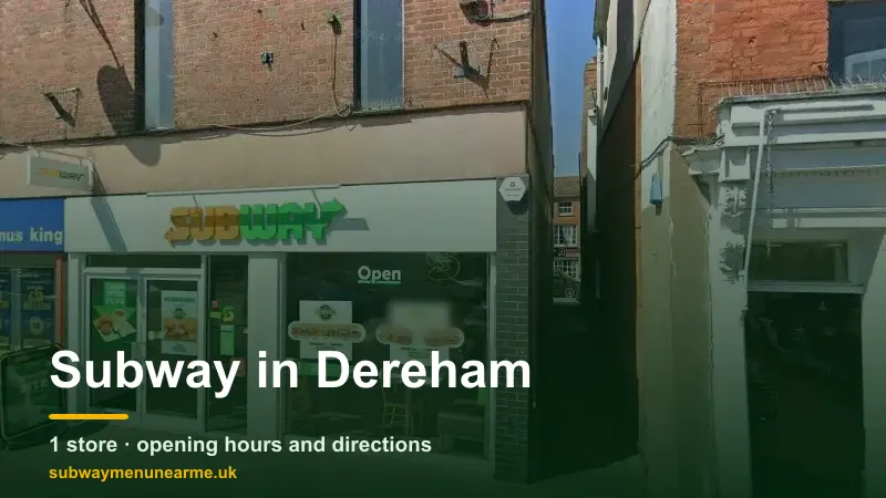subway dereham