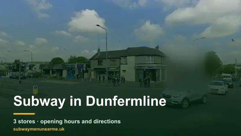subway dunfermline