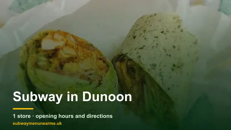 subway dunoon