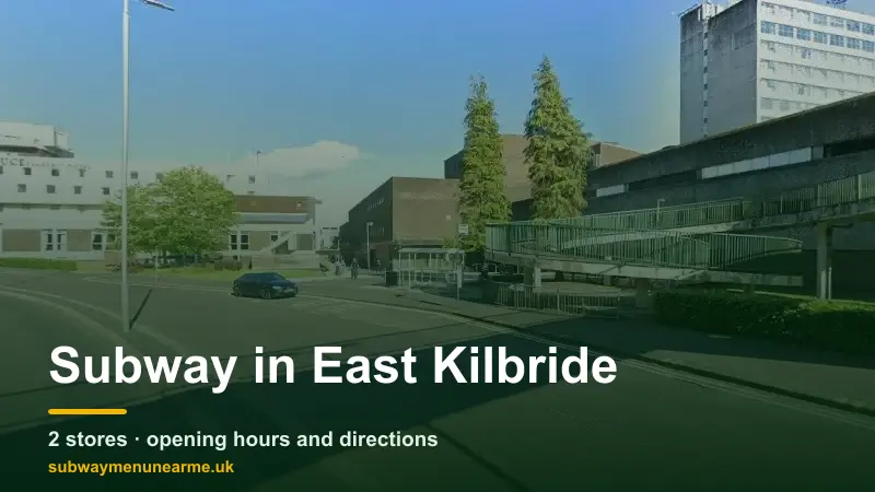 subway east kilbride