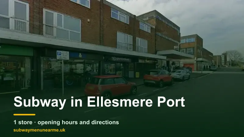 subway ellesmere port