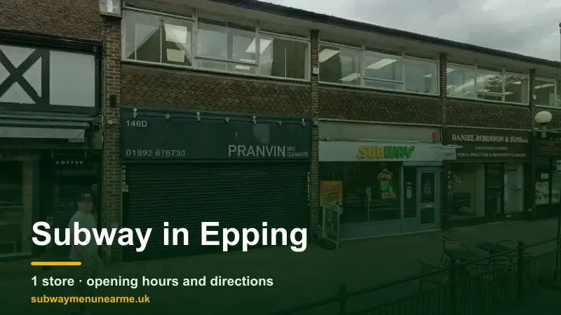 subway epping