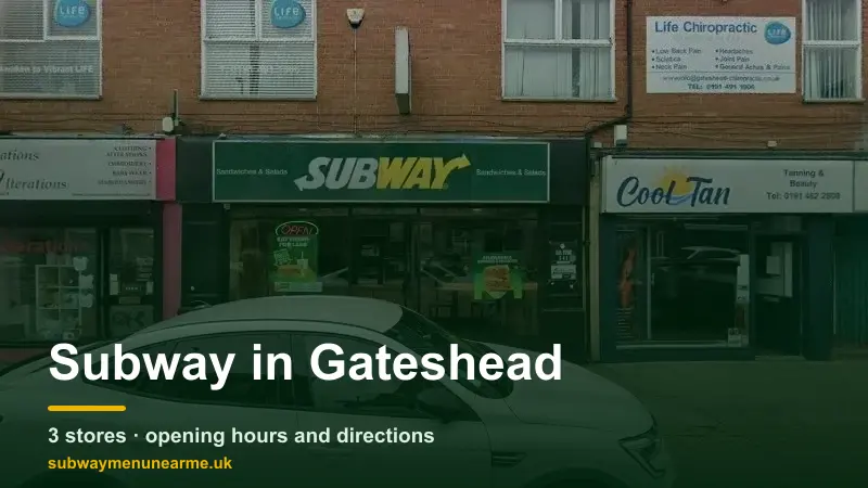 subway gateshead