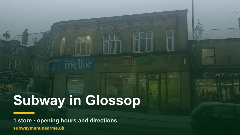 subway glossop