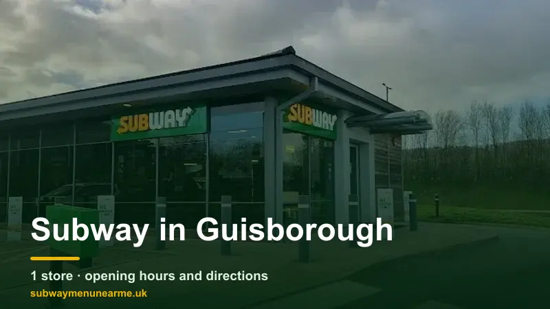 subway guisborough