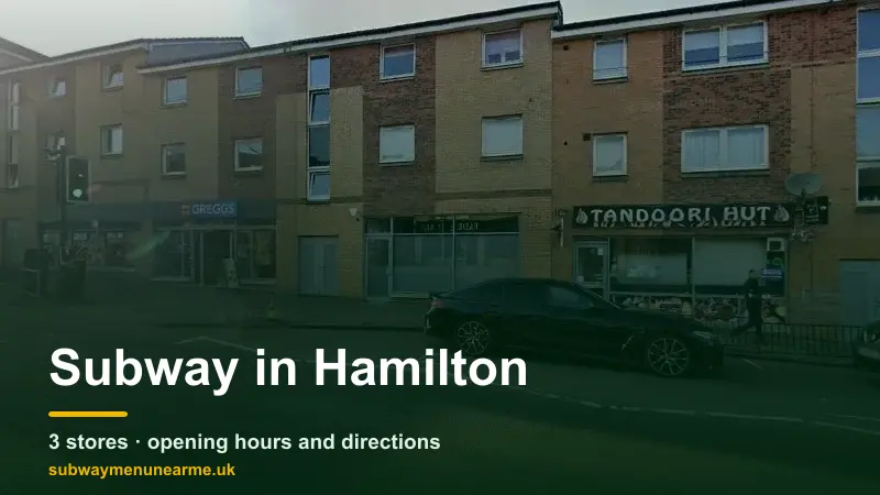 subway hamilton