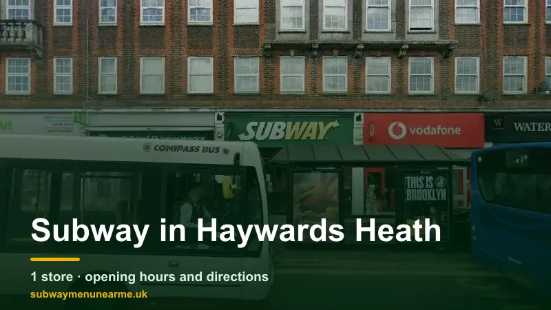 subway haywards heath