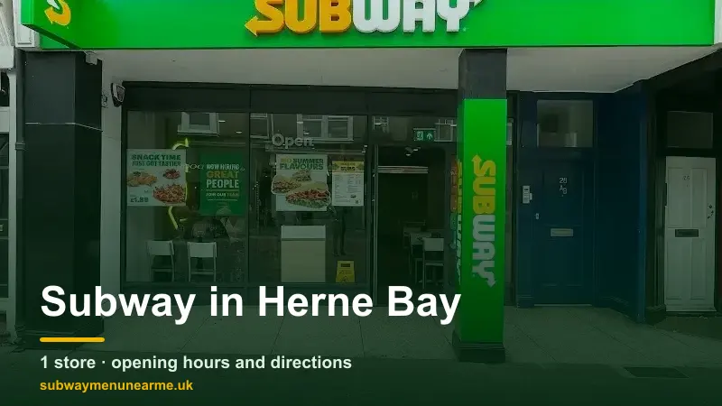 subway herne bay