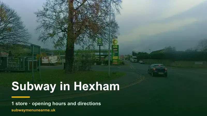 subway hexham