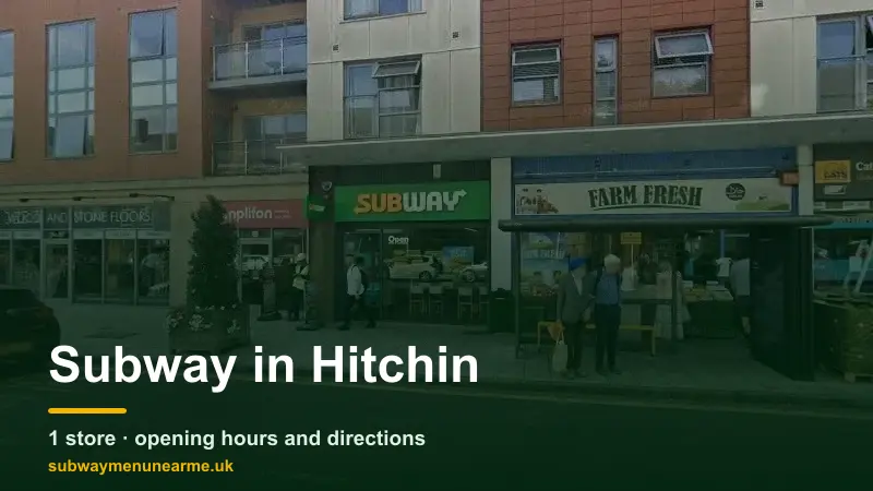 subway hitchin