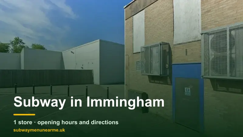 subway immingham