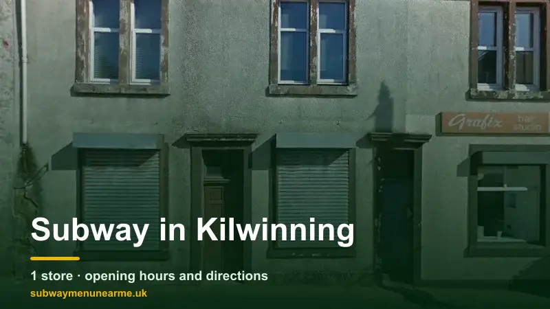 subway kilwinning