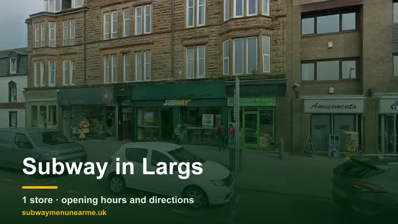 subway largs