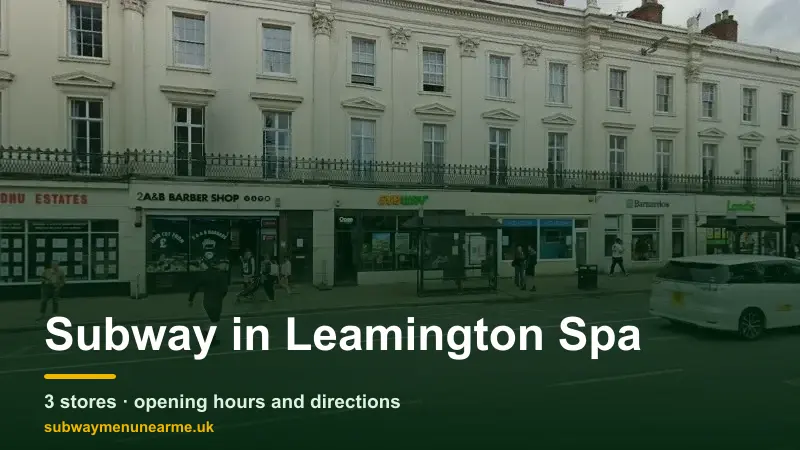 subway leamington spa