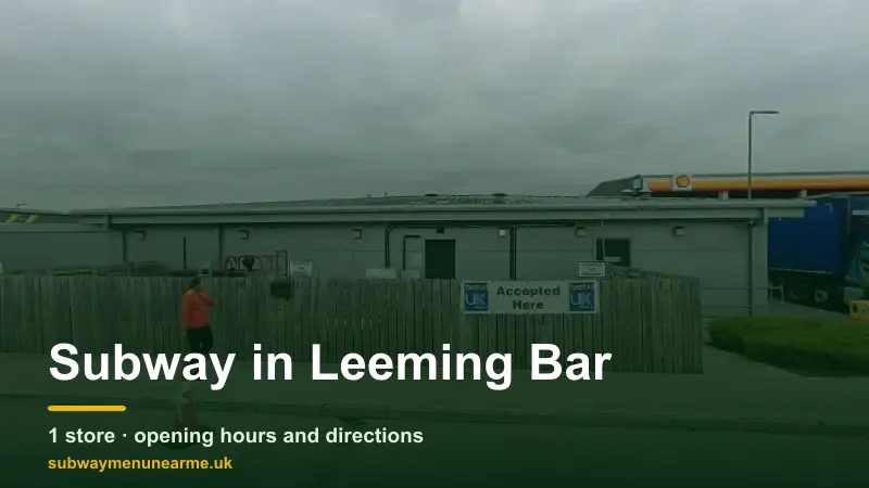 subway leeming bar