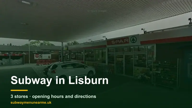 subway lisburn