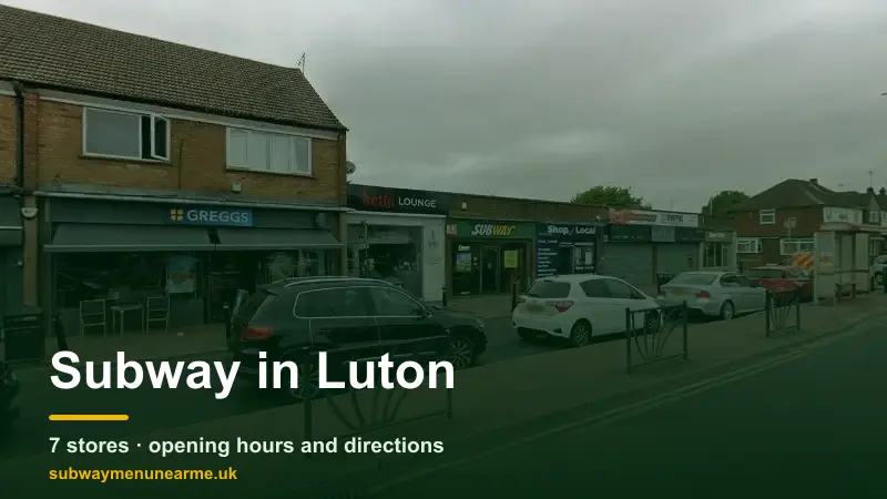 subway luton