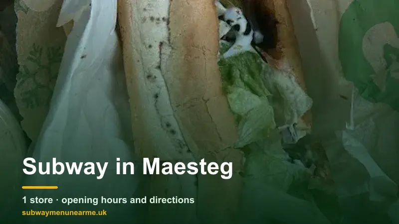 subway maesteg