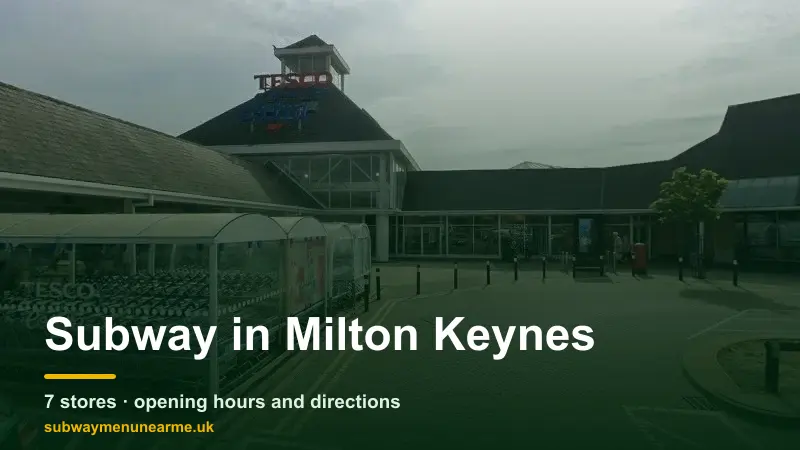 subway milton keynes