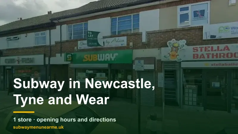subway newcastle tyne and wear