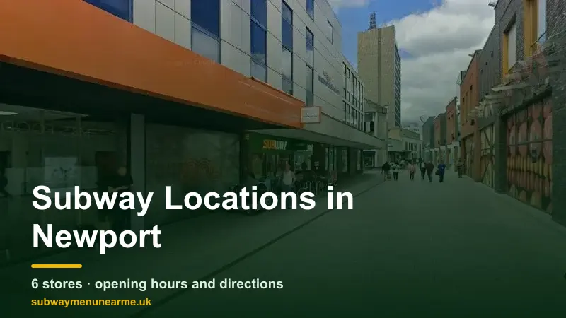 subway newport locations