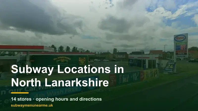 subway north lanarkshire locations
