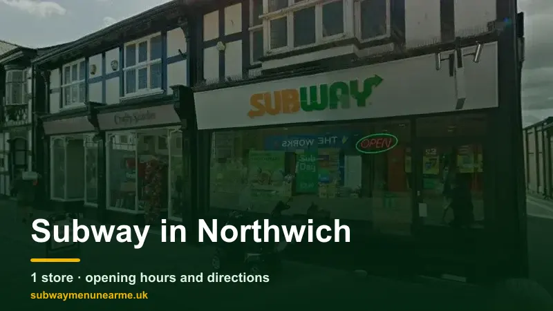 subway northwich