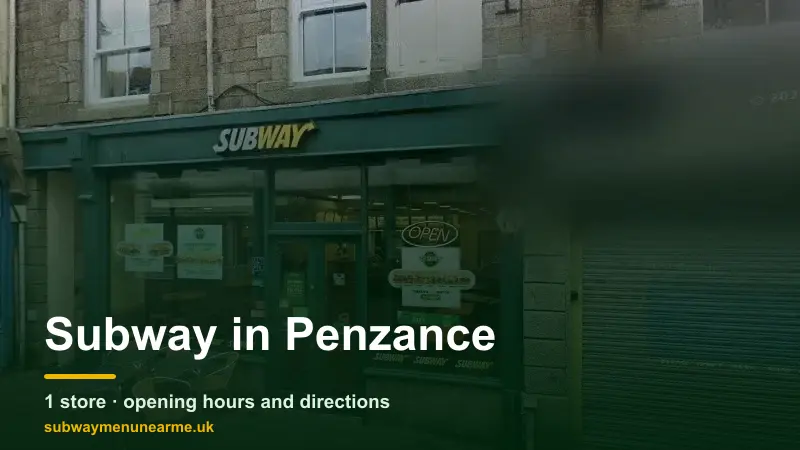 subway penzance