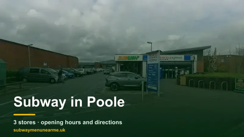 subway poole